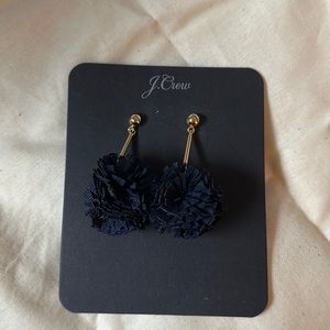 NWT J.Crew Pom Earrings